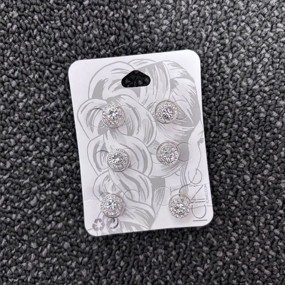 Icing Silver Hair Accessories
